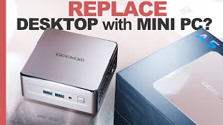 REPLACE a DESKTOP PC with a MINI PC? — GEEKOM A5