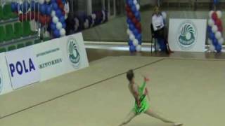 Jung Laura . Germany. Final Junior Clubs. RG WC St-Petersburg 04.04.2010.mp4