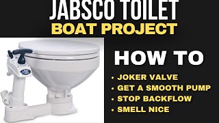 Replacing the Joker Valve in a Jabsco Manual Marine Toilet