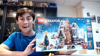 LEGO Gingerbread House LIVE!!!!! Best Christmas Building EVER!