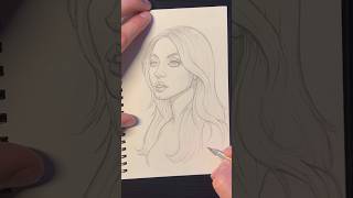 Sketchbook entry - Sydney Sweeney 4/26/24 #shorts