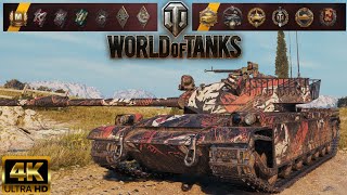 BZ-68 - Abbey map - 10 Kills - 6,8K Damage World of Tanks