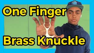 Brass Knuckles Gone Wrong?!? The Single Finger Nightmare!! Weapon Review