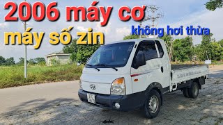 Xe tải hyundai porter 2006 máy cơ thùng lửng cabin kép | Minh Mũ Cối.