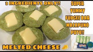 FUDGEE BAR PUTO WITH MELTED CHEESE USING FUDGEE BAR MACAPUNO!! | #Puto #LutongPinoy #HomeMadePuto