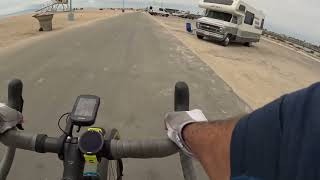 A look at the beach bike path (Bolsa Chica State Beach)