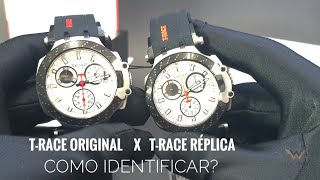 Comparativo Tissot T-Race Original  X Tissot T-Race Réplica.