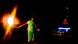 Fire poi by Big Buddha