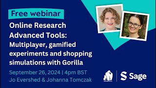 Online research advanced tools: Multiplayer, gamified experiments and shopping simulations
