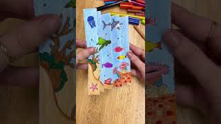 Ocean Pollution Art Activity #shorts #teacherresources #ocean #pollution #scienceproject #kidscrafts