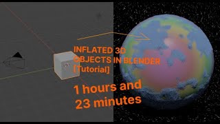 INFLATED 3D OBJECTS IN BLENDER [Tutorial]