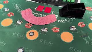 $2000 Buy-in LIVE Blackjack in Vegas (Double or bust)