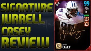 98 Signature Jurrell Casey Review | Madden 17 Ultimate Team Player Review