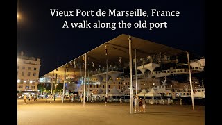 Vieux Port de Marseille, France: Dangerous place turned to major tourist attraction, 4K