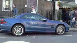 Mercedes SL 55 AMG in London