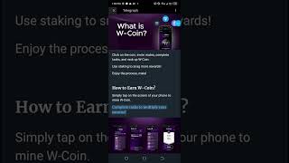 EARN $50000+ FOR FREE THROUGH WCOIN CLICK TO EARN GAME. DO THIS IMMEDIATELY, NEW TYPE  OF AIRDROP(1)