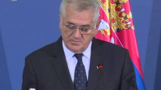 2015.05.25 Nikolić: Zahvalni smo Italiji na podršci na putu ka EU (video Tanjug)