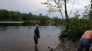 LIVE:  FISHING REPORT from the KENNEBEC RIVER in MAINE