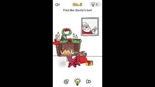 Brain Out | Finding Santa Level-5 | Find the Santa's bell |  Walkthrough Solution | KGKT kgkt