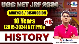 10 Years (2015-2024) NET PYQs | Analysis & Discussion | History | Apni University | By Shiv Sir