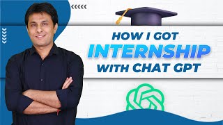 How to get Internship with Chat GPT for "Data Analyst" role