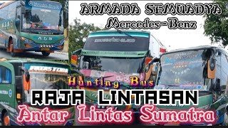 Hunting bus ALS si raja lintasan | Armada nya Mercy semua