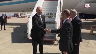 22.05.2022, President Ilham Aliyev arrived in Brussels for working visit