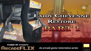 Exidy Cheyenne Arcade Game Restoration - Part 1