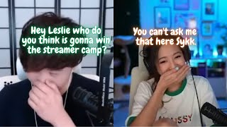 Sykkuno making Fuslie SWEAT with his SPICYNESS.