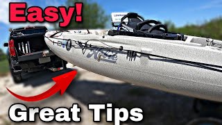 Easiest Way to Load Your Kayak and Tie Down | Truck Bed