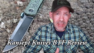 Kansept BTF Knife - Minimalist Tanto Style!