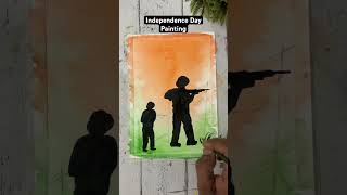 Independence Day Drawing | Independence Day Painting #shorts