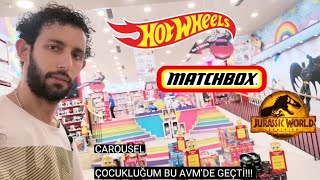 Hot Wheels, Matchbox Ve Dinozor Avı Bölüm 20 / Bu defa Bakırköy Carousel Avmyi gezdim...