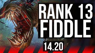 FIDDLESTICKS vs GAREN (TOP) | 9/1/13, 900+ games, Legendary, Rank 13 Fiddle | EUW Diamond | 14.20