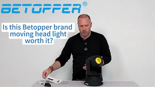 【REVIEW】Is this Betopper brand moving head light worth it?