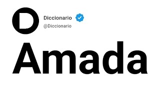 Amada Significado En Español