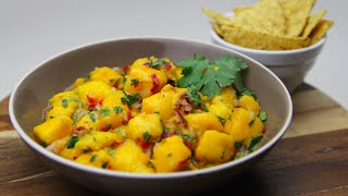 THE BEST MANGO SALSA - CookingwithKarma