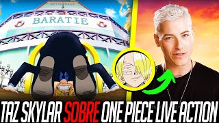 "ÚNETE A LA FAMILIA": El SANJI de ONE PIECE LIVE ACTION❗️☠️ TAZ SKYLAR NOS NECESITA❗️🛐 #shorts