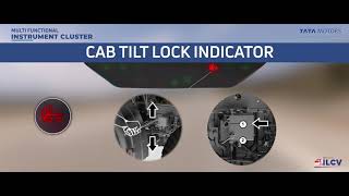 Tata Motors ILCV with warning indicators