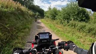 HA1 - GX010292 - We arrive at the #Honda #offroad #adventure venue in #exmoor