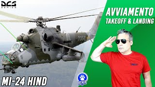 DCS MI-24 HIND Tutorial 2 - Avviamento velivolo, Decollo e Atterraggio (ITA)