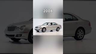 Evolution of Mercedes E-Class (1993~2022) #shorts