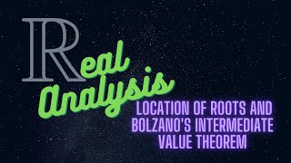 Location of roots and Bolzano’s intermediate value theorem