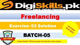 Freelancing exercise 2 batch 5 digiskill 2023 / digiskill freelancing exercise 2 solution