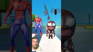 Gta v |Spiderman vs venom baby bs joker battle challange#shorts#gta5#venom