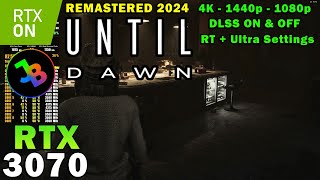 Until Dawn (Remaster 2024) | RTX 3070 | R7 5800X3D | Ray Tracing | Ultra Settings | 4K 1440p 1080p