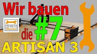 Wir bauen die Artisan 3 CNC Fräse   MPCNC Teil 7 CNC-Steuerung und Test