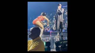 Beenie Man performs with Nicki Minaj in London