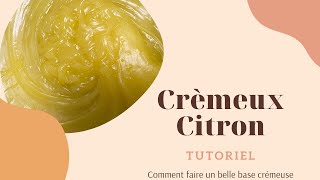 Tuto pâtisserie vegan : Crèmeux Citron