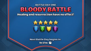 Empires & Puzzles: Bloody Battle - 5* Raid Tournament - No fire heroes - Day 1